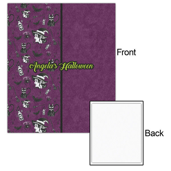 Witches On Halloween 20x24 - Matte Poster - Front & Back