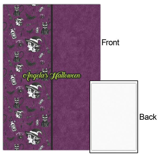 Witches On Halloween 20x30 - Matte Poster - Front & Back