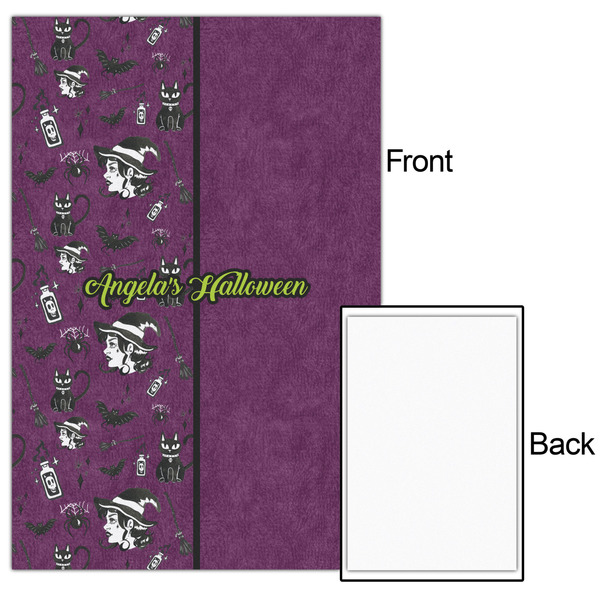 Witches On Halloween 24x36 - Matte Poster - Front & Back