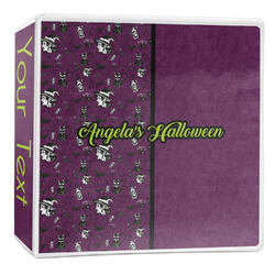 Witches On Halloween 3-Ring Binder - 2 inch (Personalized)