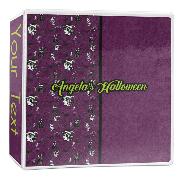 Custom Witches On Halloween 3-Ring Binder - 2 inch (Personalized)