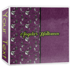 Witches On Halloween 3-Ring Binder - 3 inch (Personalized)