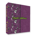 Witches On Halloween 3 Ring Binder - Full Wrap - 2" (Personalized)