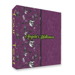 Witches On Halloween 3 Ring Binder - Full Wrap - 2" (Personalized)