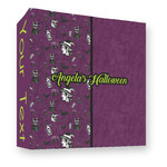 Witches On Halloween 3 Ring Binder - Full Wrap - 3" (Personalized)