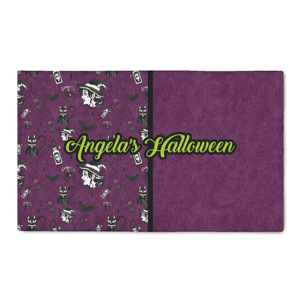 Custom Witches On Halloween 3' x 5' Indoor Area Rug (Personalized)