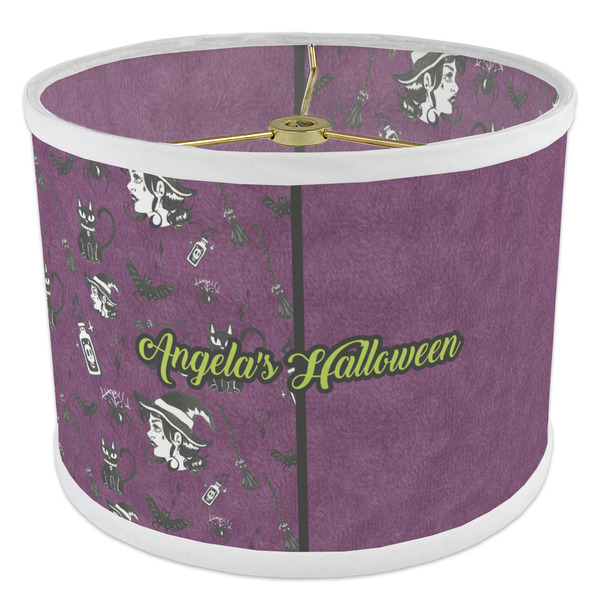 Witches On Halloween 8" Drum Lampshade - ANGLE Poly-Film