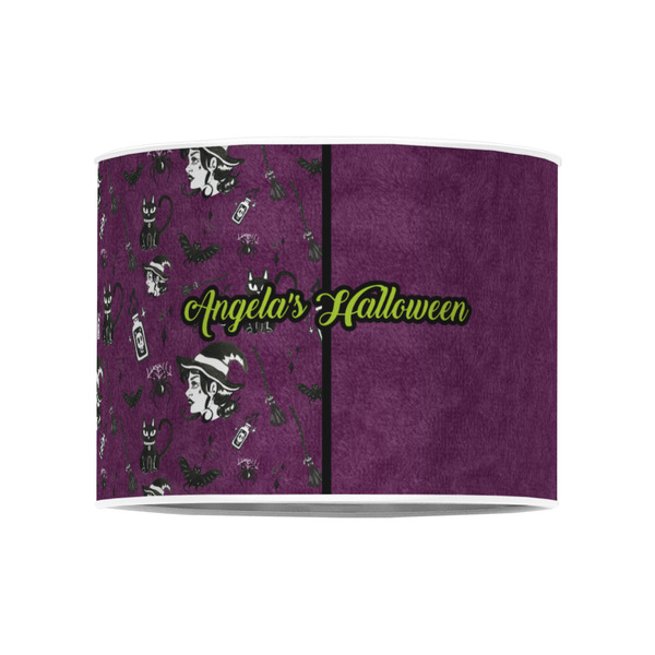 Witches On Halloween 8" Drum Lampshade - FRONT (Poly Film)
