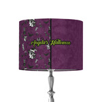 Witches On Halloween 8" Drum Lamp Shade - Fabric (Personalized)