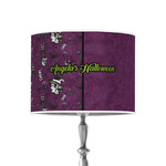 Witches On Halloween 8" Drum Lamp Shade - Poly-film (Personalized)