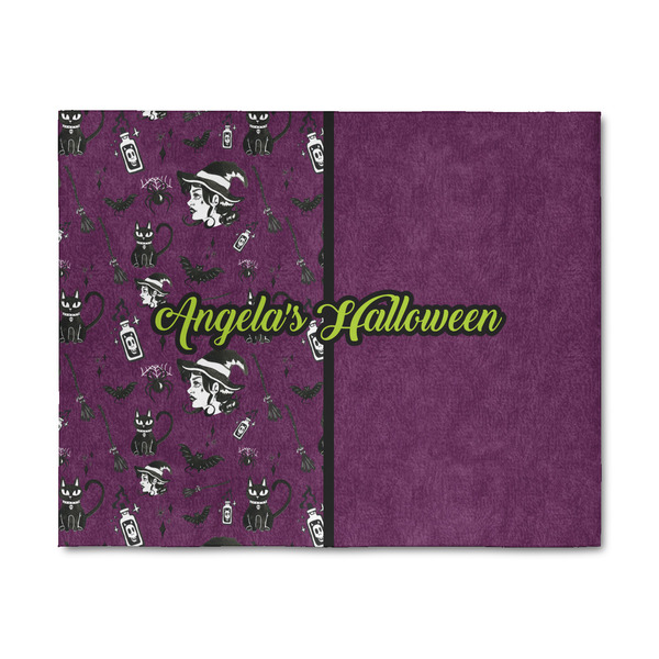Custom Witches On Halloween 8' x 10' Indoor Area Rug (Personalized)