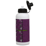 Witches On Halloween Water Bottles - Aluminum - 20 oz - White (Personalized)