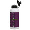 Witches On Halloween Aluminum Water Bottle - White Front