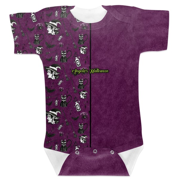 Custom Witches On Halloween Baby Bodysuit 12-18 (Personalized)