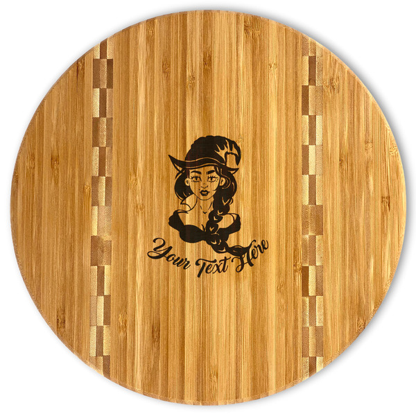 Custom Witches On Halloween Bamboo Cutting Board (Personalized)