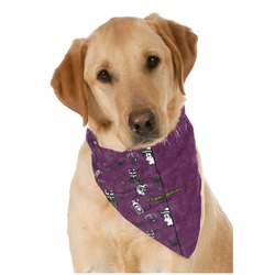 Witches On Halloween Dog Bandana Scarf w/ Name or Text