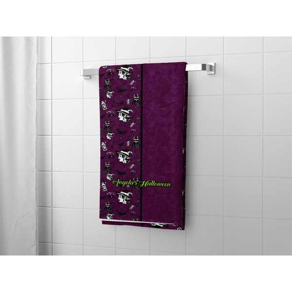 Witches On Halloween Bath Towel - LIFESTYLE