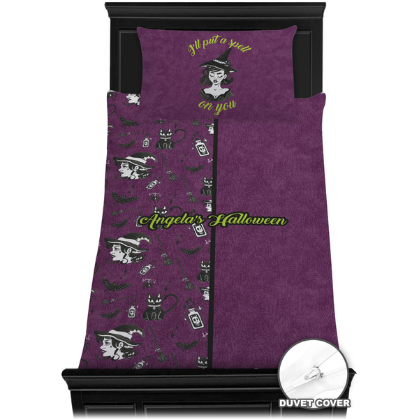 Witches On Halloween Bedding Set (TwinXL) - Duvet