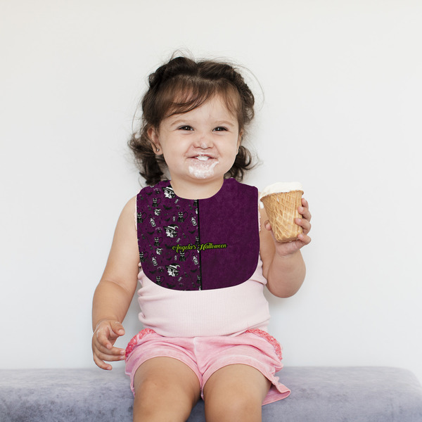 Witches On Halloween Bib Lifestyle Girl