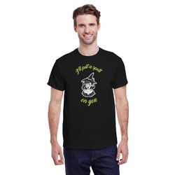 Witches On Halloween T-Shirt - Black (Personalized)