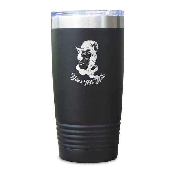 Witches On Halloween Black Polar Camel Tumbler - 20oz - Single Sided - Approval