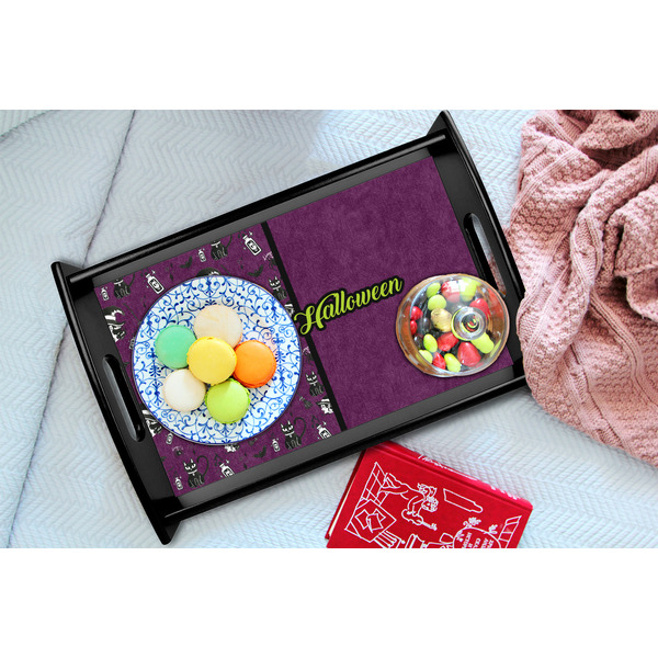 Witches On Halloween Black Tray - Lifestyle (UPDATED)