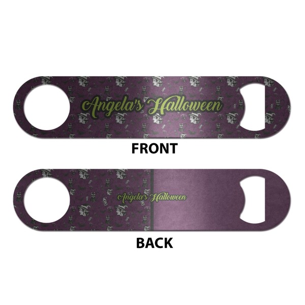 Witches On Halloween Bottle Opener - Front & Back