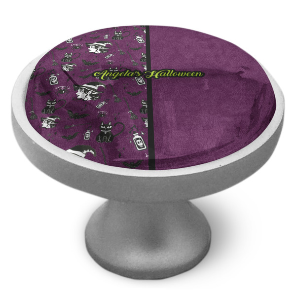 Custom Witches On Halloween Cabinet Knob (Personalized)