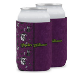 Witches On Halloween Can Cooler (12 oz) w/ Name or Text