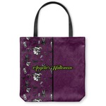 Witches On Halloween Canvas Tote Bag - Small - 13"x13" (Personalized)