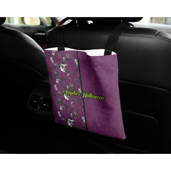 Witches On Halloween Car Bag - In Use