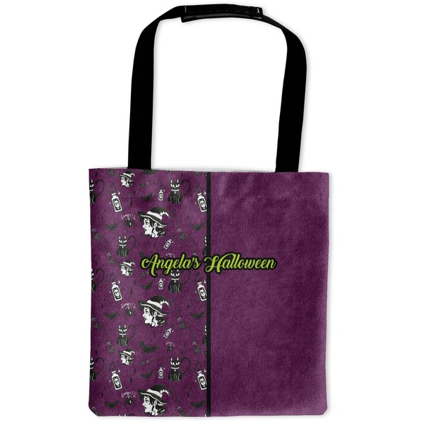 Custom Witches On Halloween Auto Back Seat Organizer Bag (Personalized)