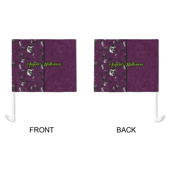 Witches On Halloween Car Flag - Large - APPROVAL