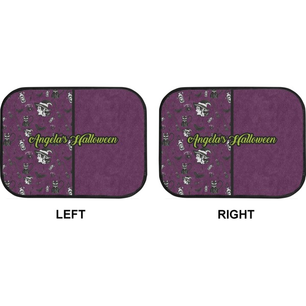 Witches On Halloween Car Floor Mats (Back Seat) (Approval)