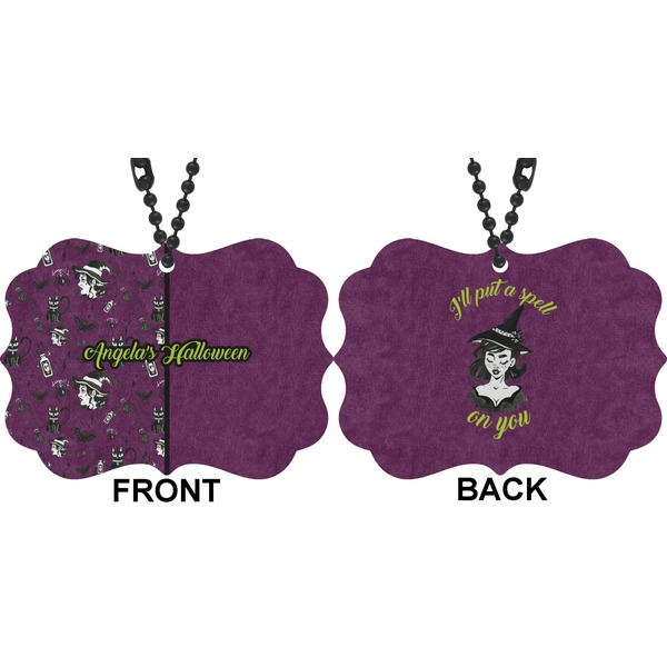 Witches On Halloween Car Ornament (Approval)