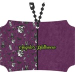 Witches On Halloween Rear View Mirror Ornament (Personalized)