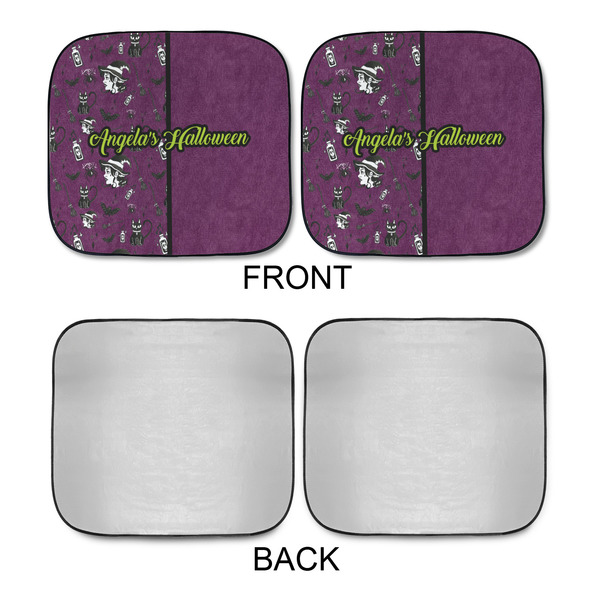 Witches On Halloween Car Sun Shades - APPROVAL