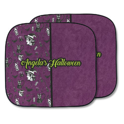 Witches On Halloween Car Sun Shade - Two Piece (Personalized)