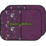 Witches On Halloween Car Floor Mats (Back Seat) (Personalized)