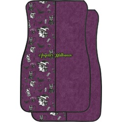 Witches On Halloween Car Floor Mats (Front Seat) (Personalized)