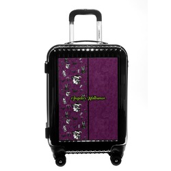 Witches On Halloween Carry On Hard Shell Suitcase (Personalized)