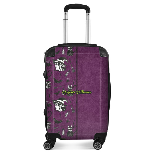 Custom Witches On Halloween Suitcase (Personalized)