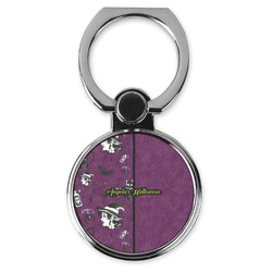 Witches On Halloween Cell Phone Ring Stand & Holder (Personalized)