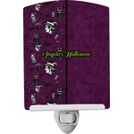 Witches On Halloween Ceramic Night Light (Personalized)
