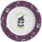 Witches On Halloween Ceramic Plate w/Rim