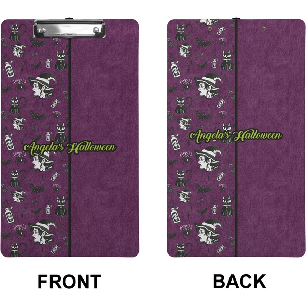 Witches On Halloween Clipboard (Legal) (Front + Back)