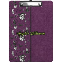 Witches On Halloween Clipboard (Letter Size) (Personalized)