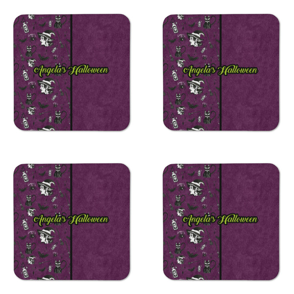 Witches On Halloween Coaster Set - APPROVAL