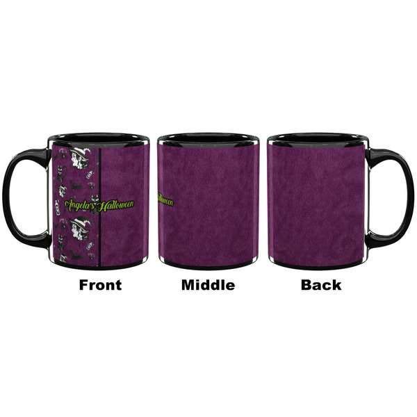 Witches On Halloween Coffee Mug - 11 oz - Black APPROVAL
