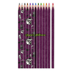 Witches On Halloween Colored Pencils (Personalized)